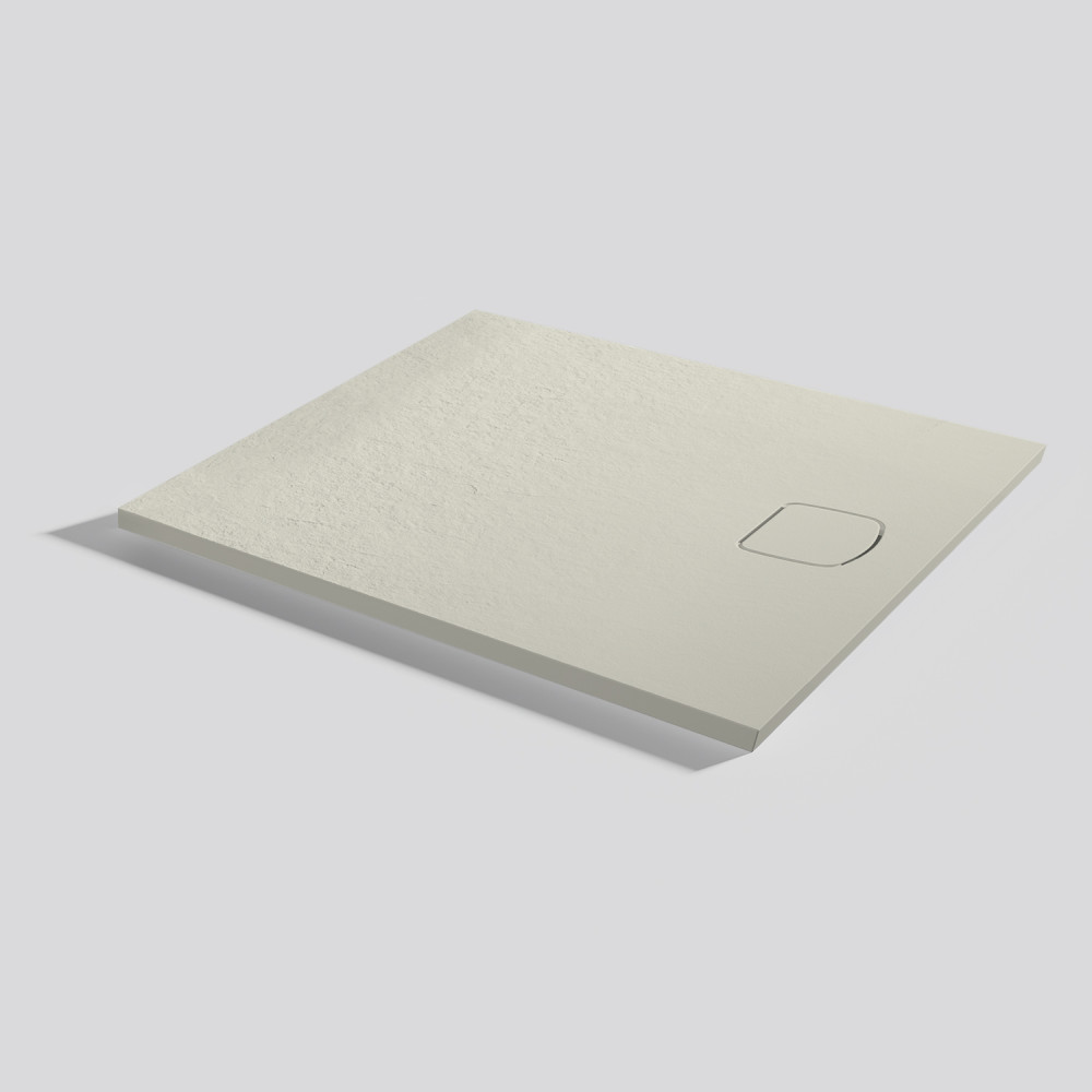 Plato de ducha Areia Slate Evo Beige Rectangular 100x90