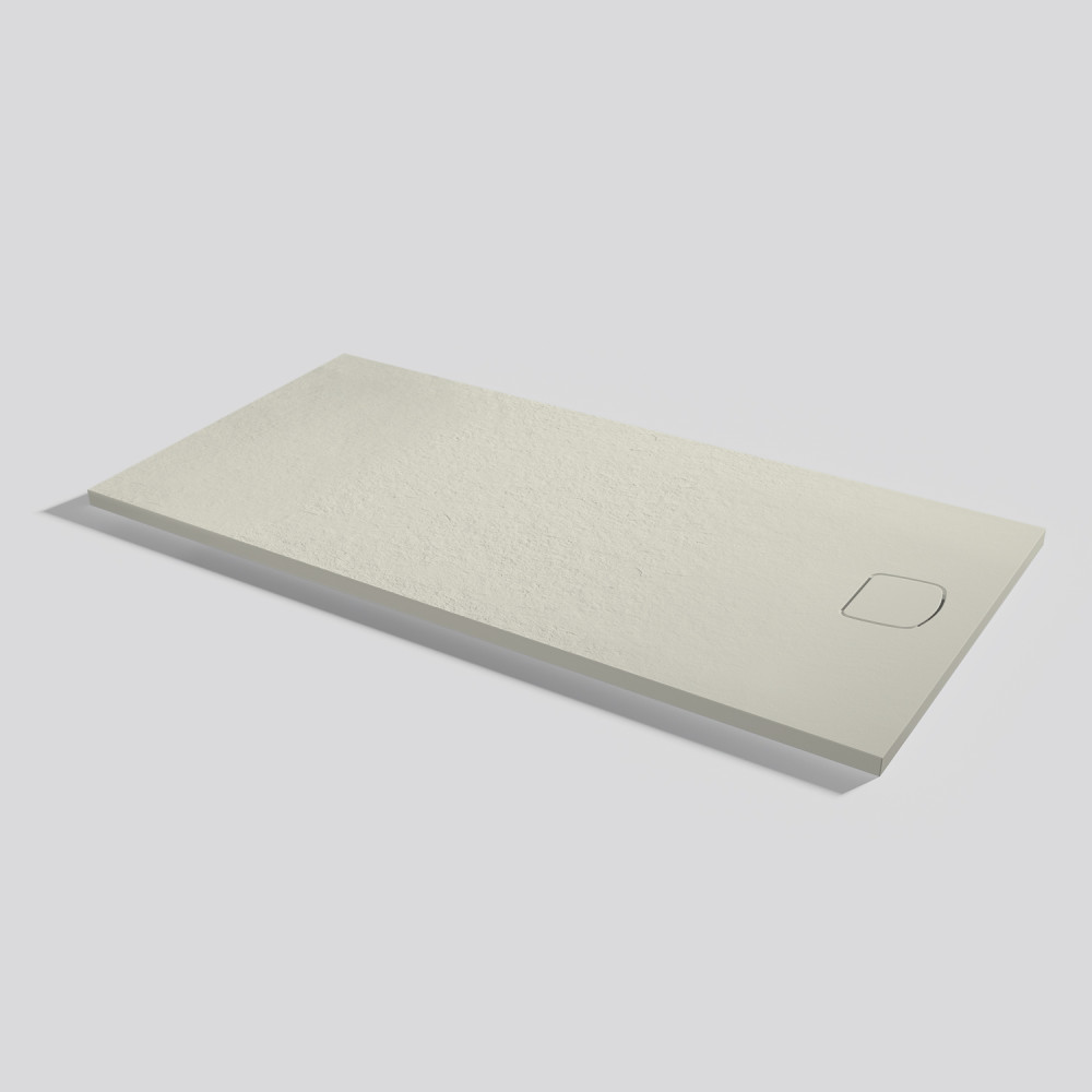 Plato de ducha Areia Slate Evo Beige Rectangular 160x80