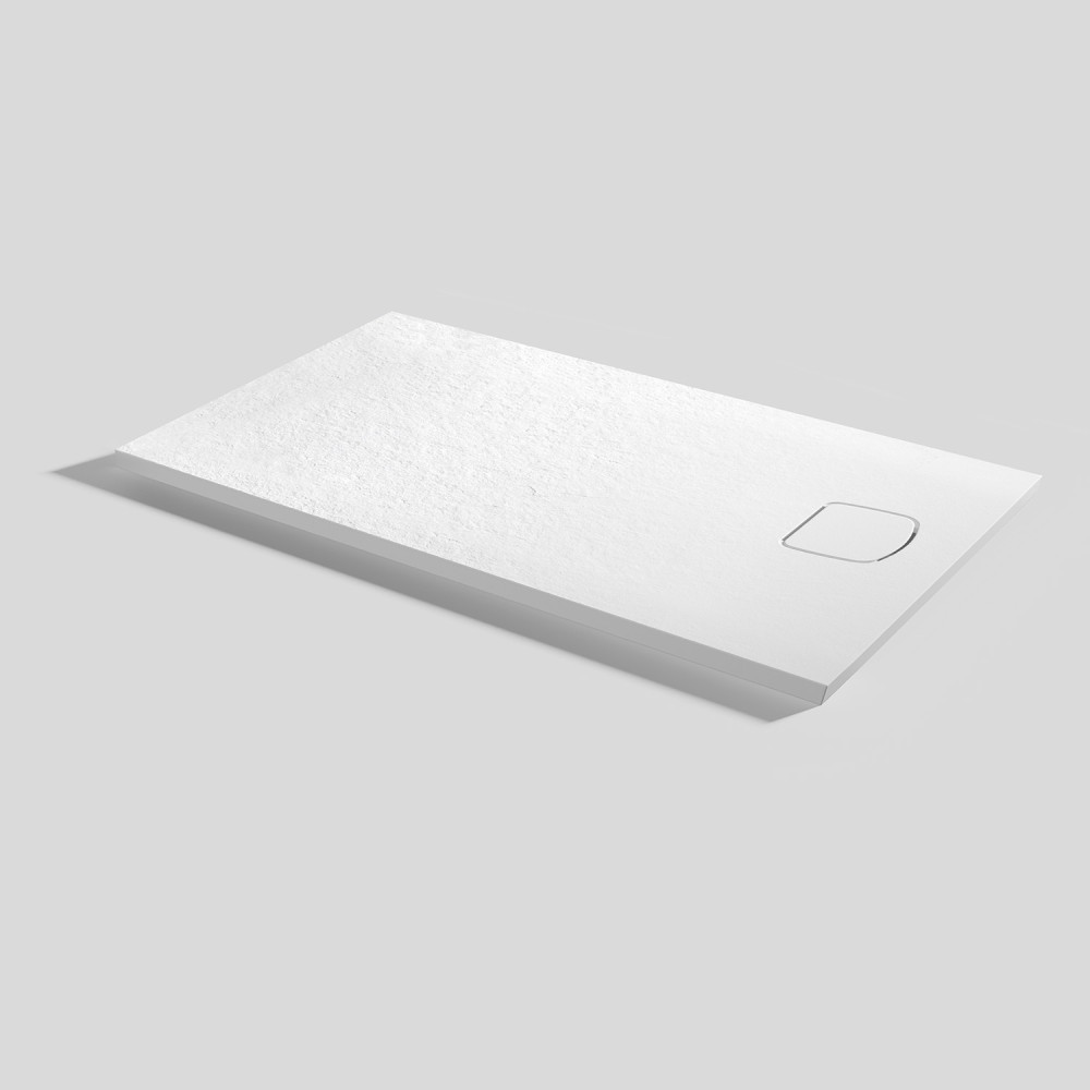 Plato de ducha Areia Slate Evo Blanco Rectangular 120x70