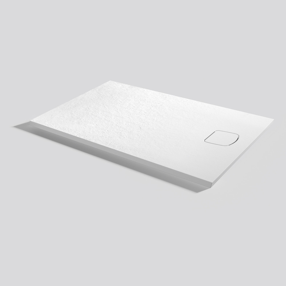 Plato de ducha Areia Slate Evo Blanco Rectangular 120x80