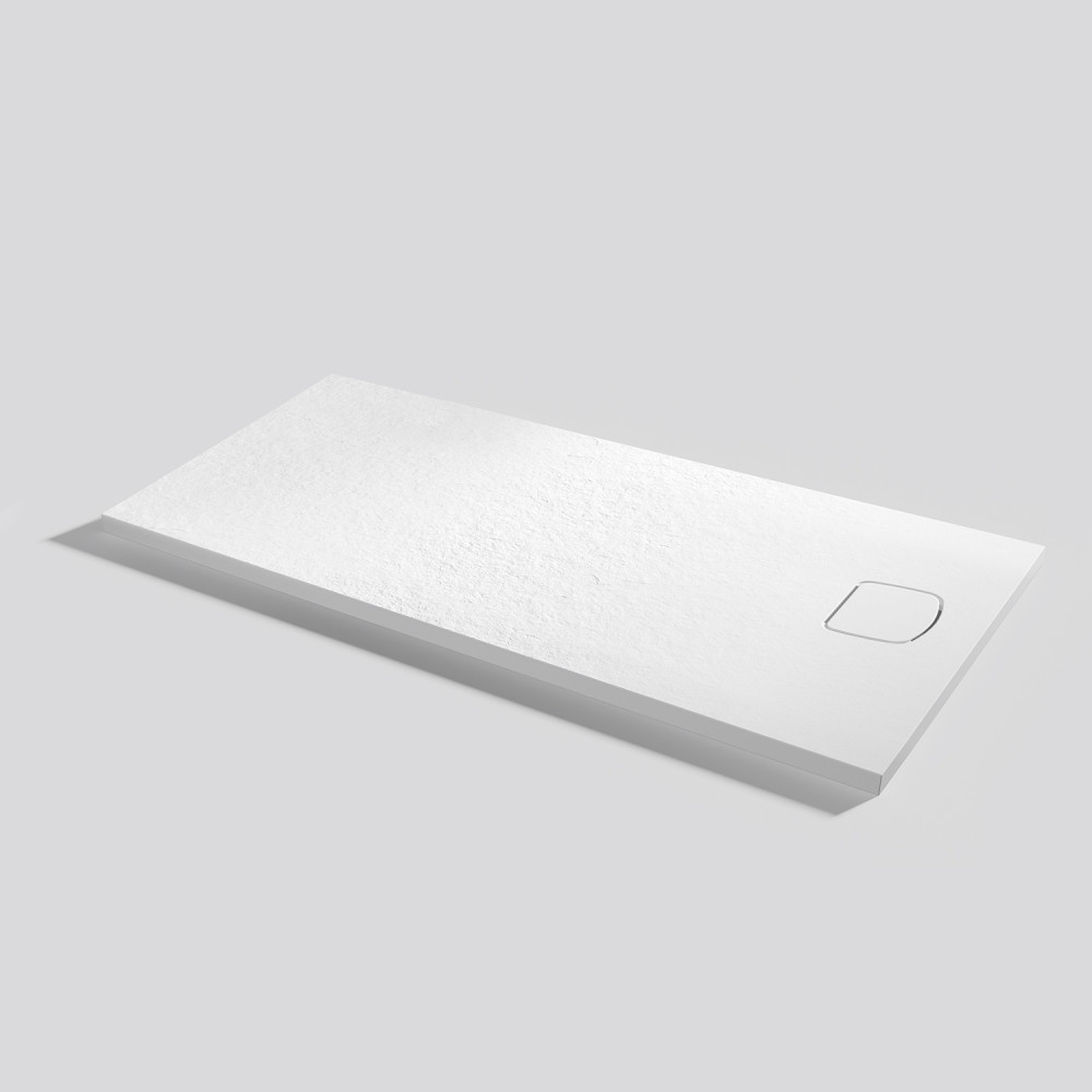 Plato de ducha Areia Slate Evo Blanco Rectangular 140x70