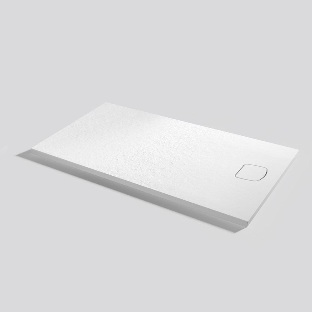 Plato de ducha Areia Slate Evo Blanco Rectangular 140x80
