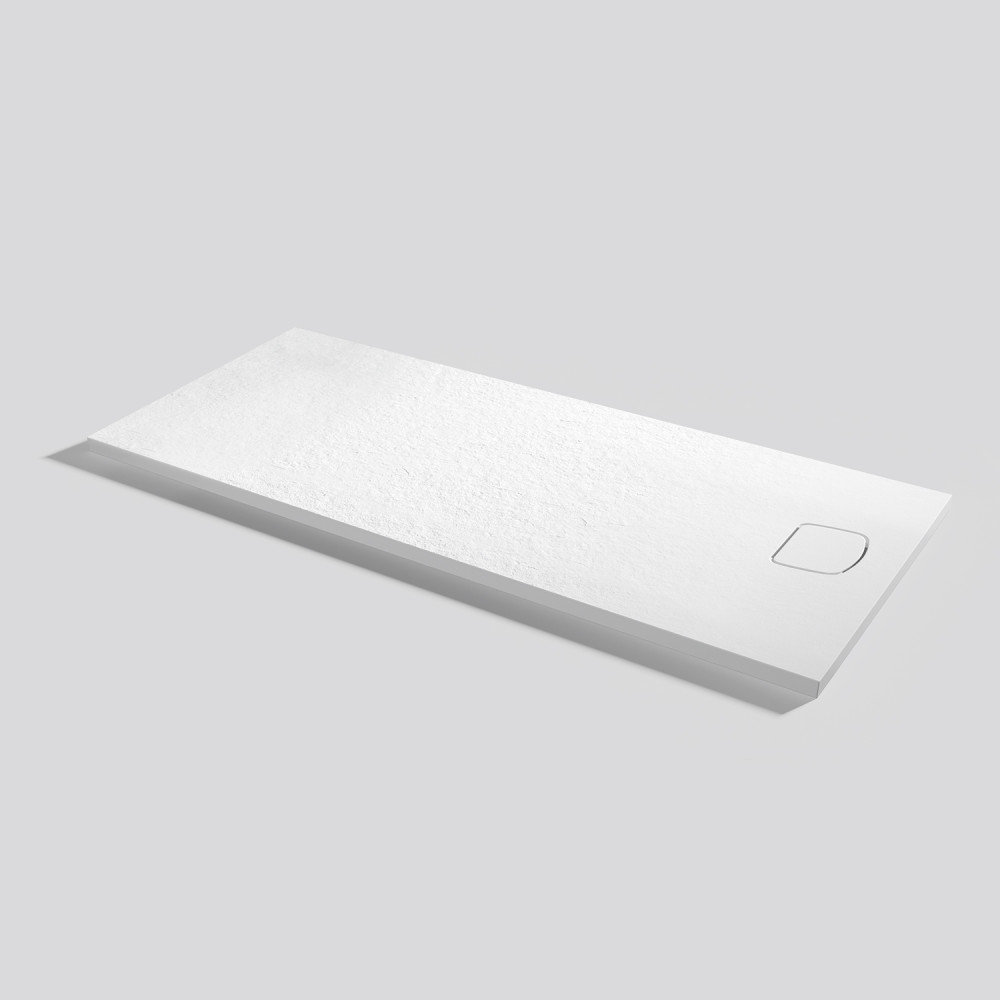 Plato de ducha Areia Slate Evo Blanco Rectangular 160x70