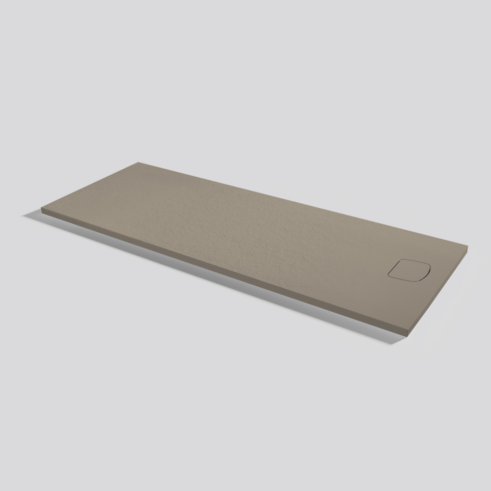 Shower tray Areia Slate Evo Capuccino Rectangular 180x70
