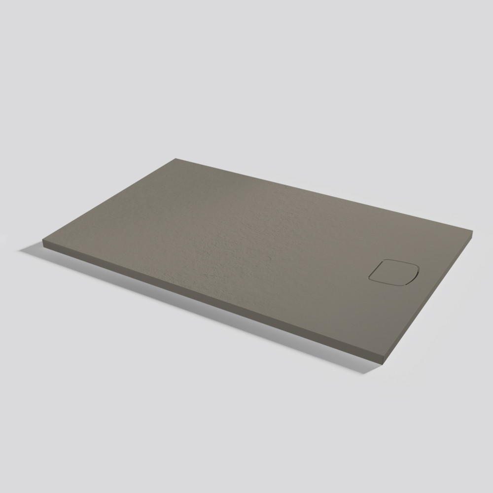 Plato de ducha Areia Slate Evo Fango Rectangular 140x90