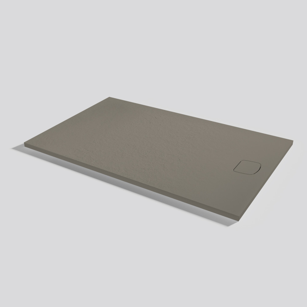 Plato de ducha Areia Slate Evo Fango Rectangular 160x100