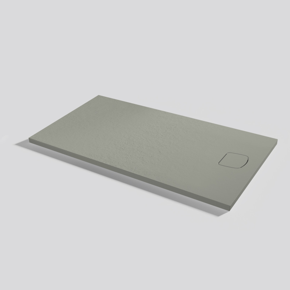 Plato de ducha Areia Slate Evo Grey Rectangular 140x80