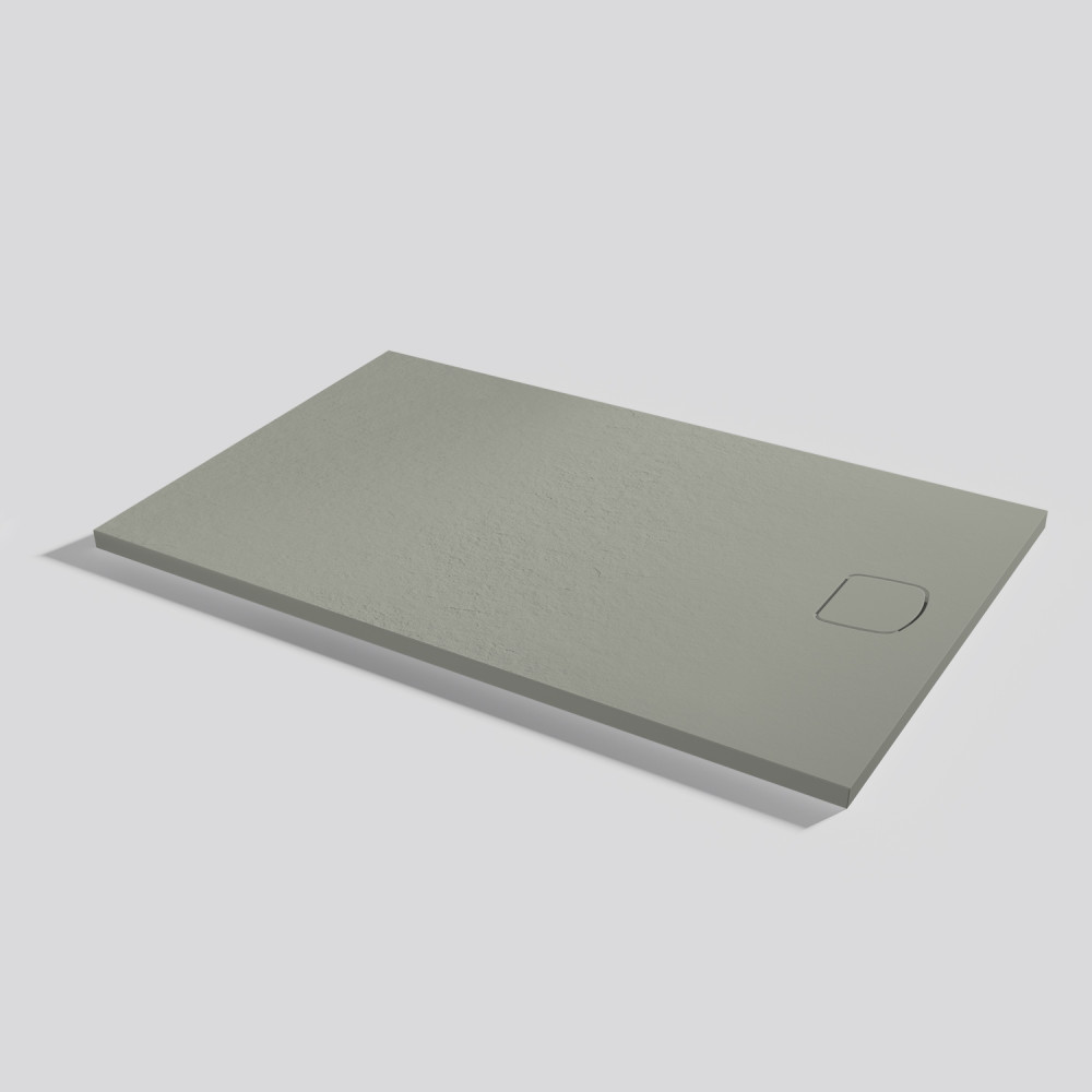 Plato de ducha Areia Slate Evo Grey Rectangular 140x90