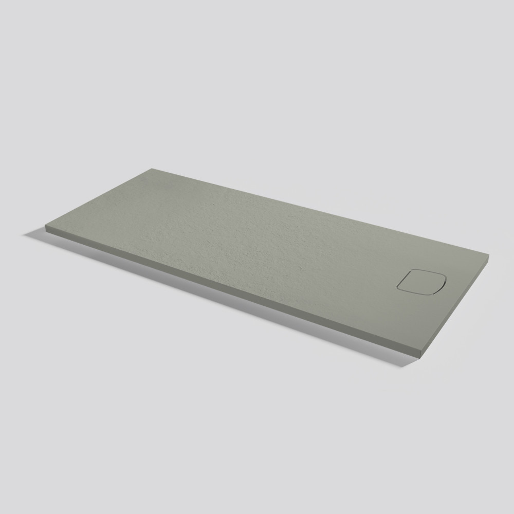 Plato de ducha Areia Slate Evo Grey Rectangular 160x70