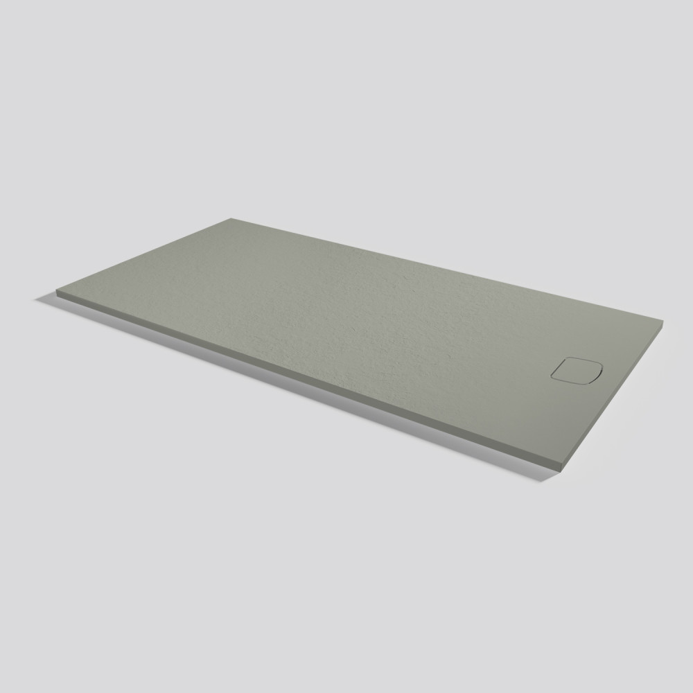 Plato de ducha Areia Slate Evo Grey Rectangular 200x100