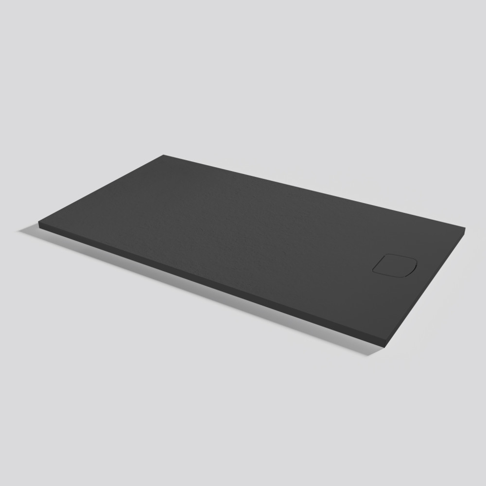 Plato de ducha Areia Slate Evo Ink Rectangular 160x90