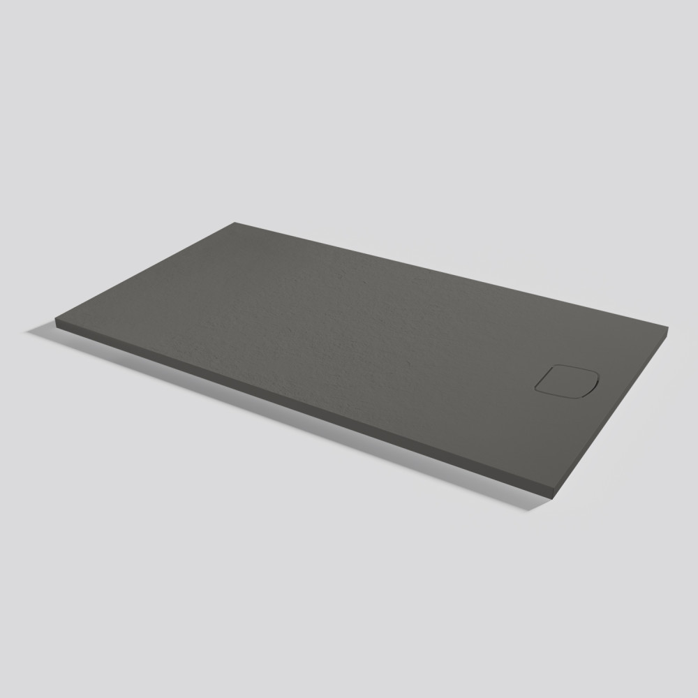 Plato de ducha Areia Slate Evo Lava Rectangular 160x90