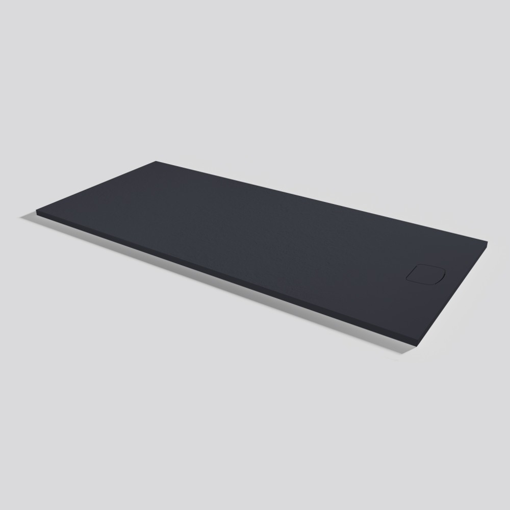 Receveur de douche Areia Slate Evo Negro Rectangulaire 200x90
