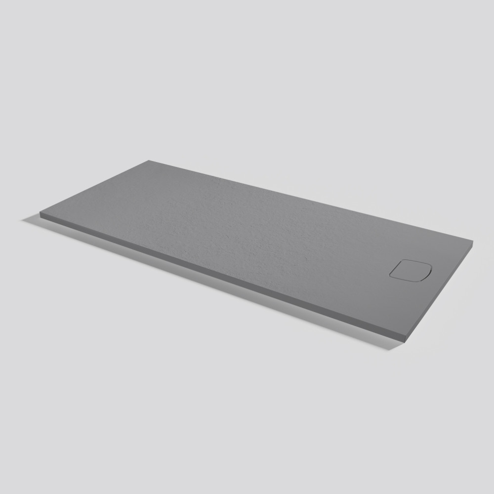 Plato de ducha Areia Slate Evo Platinum Rectangular 180x80