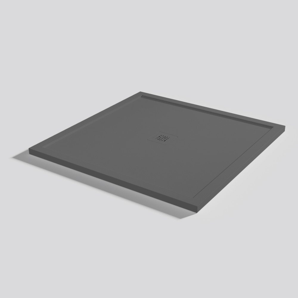 Shower tray Arq Zero Acier Square 100x100