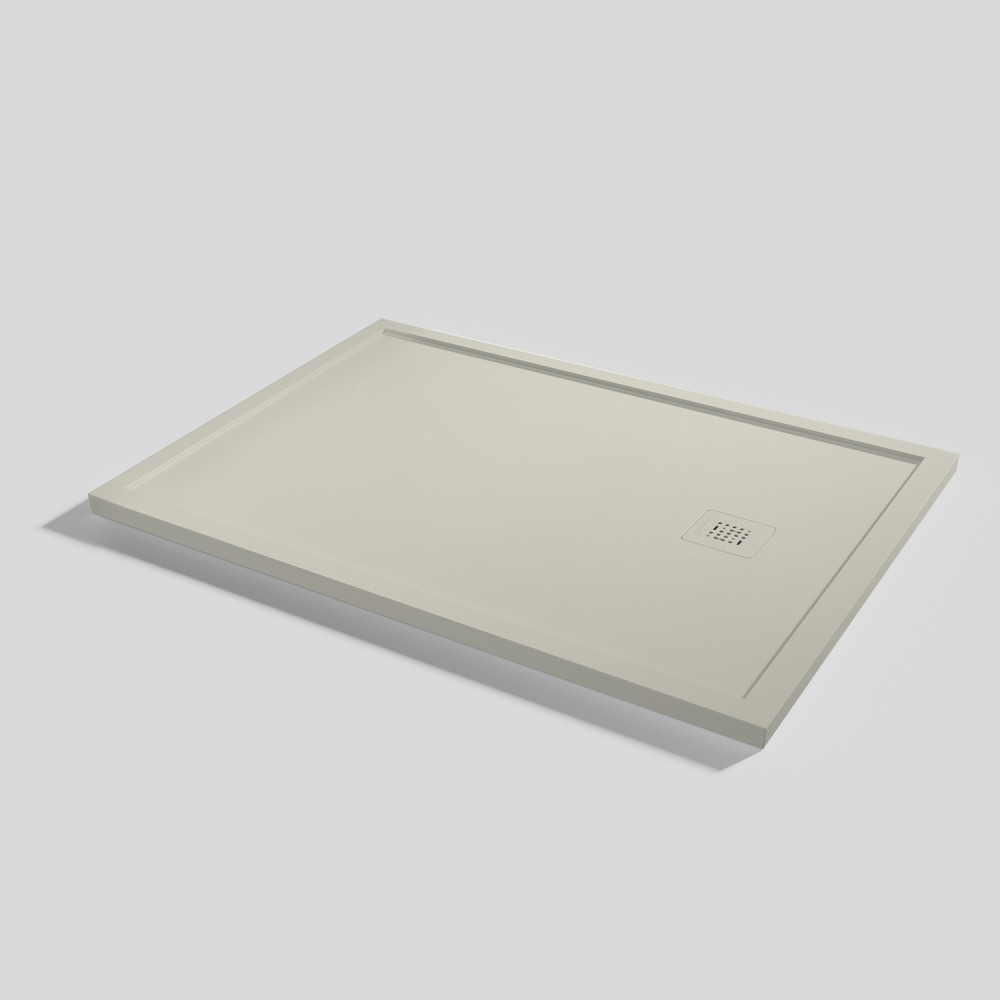 Shower tray Arq Zero Beige Rectangular 140x100