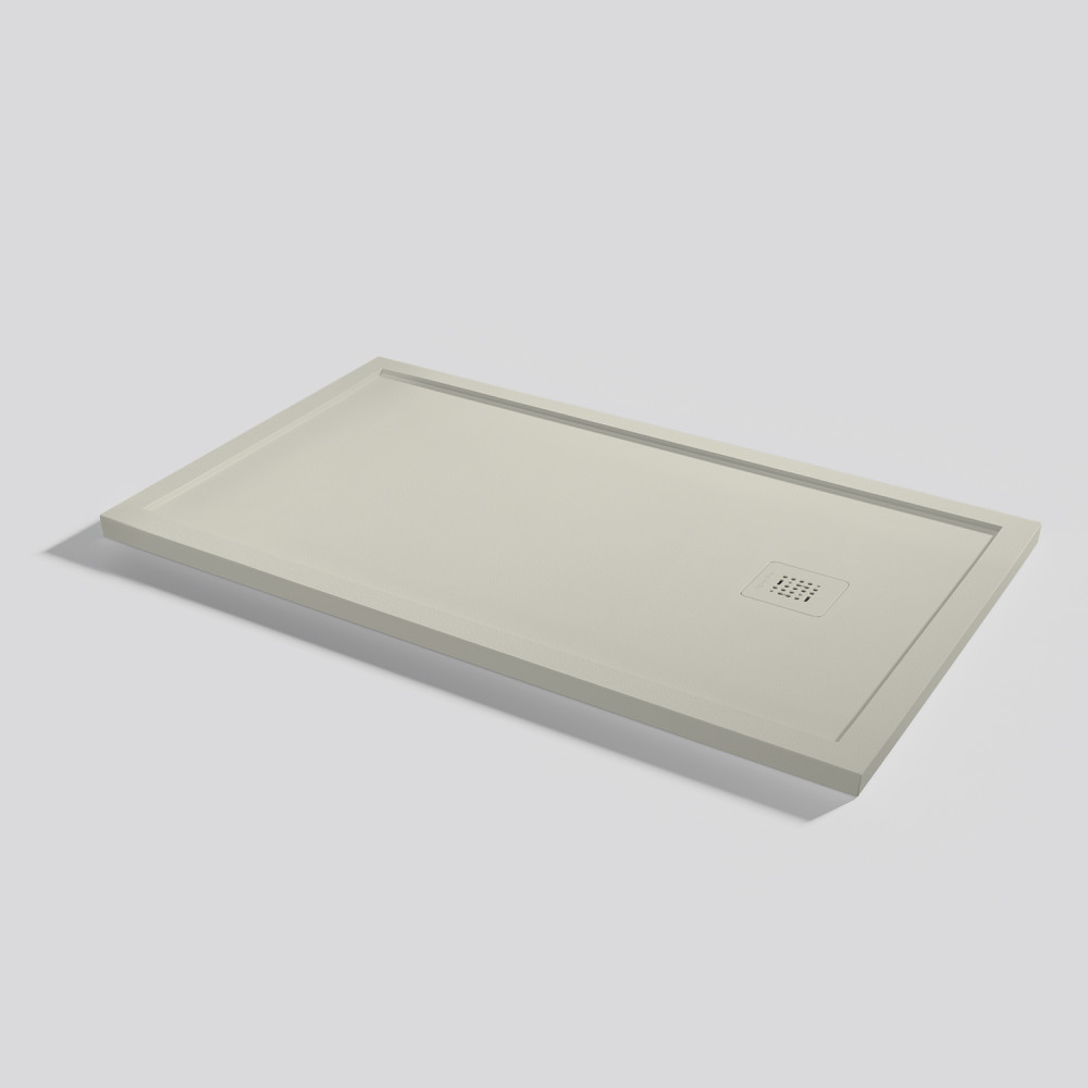 Shower tray Arq Zero Beige Rectangular 140x80