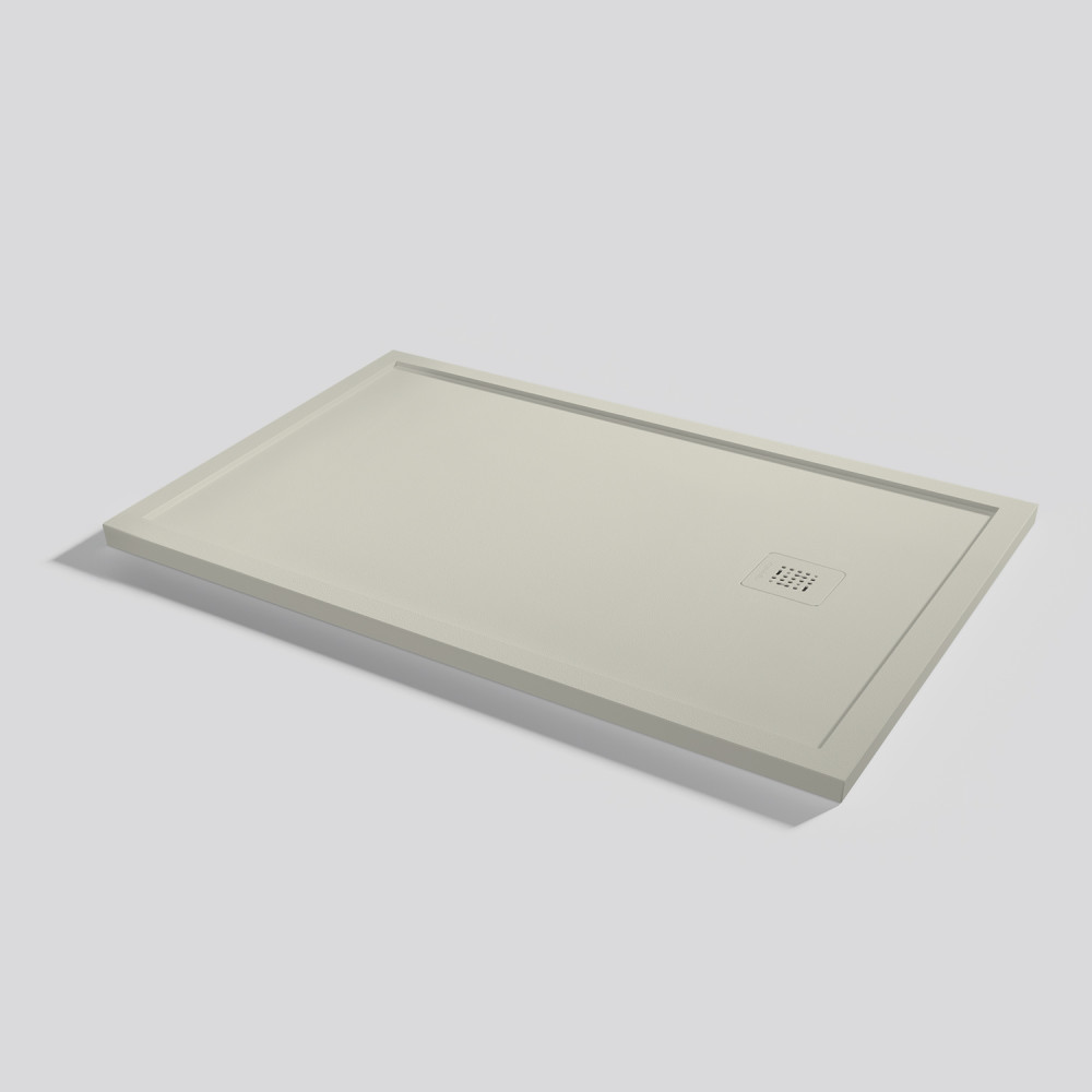 Plato de ducha Arq Zero Beige Rectangular 140x90