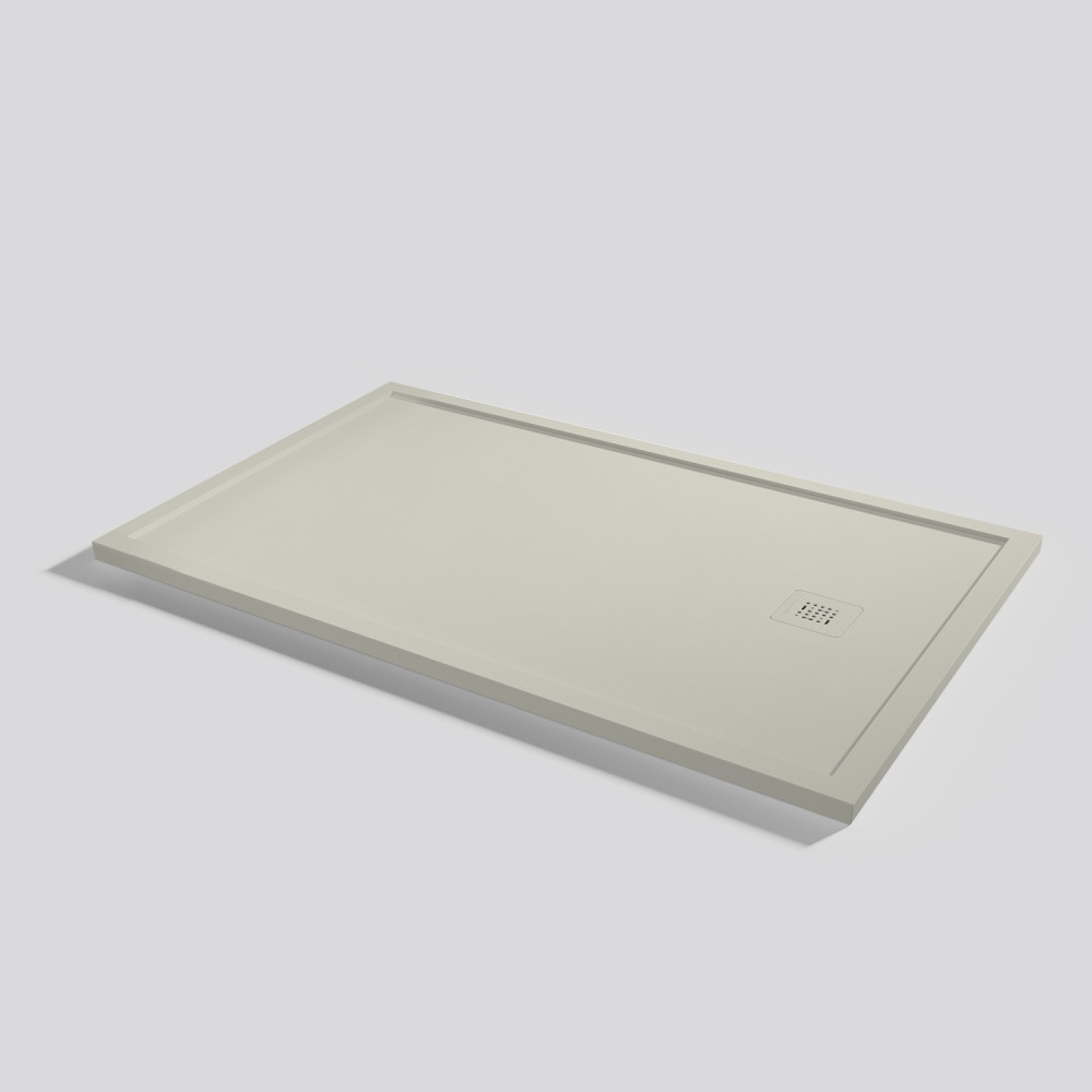 Plato de ducha Arq Zero Beige Rectangular 160x100