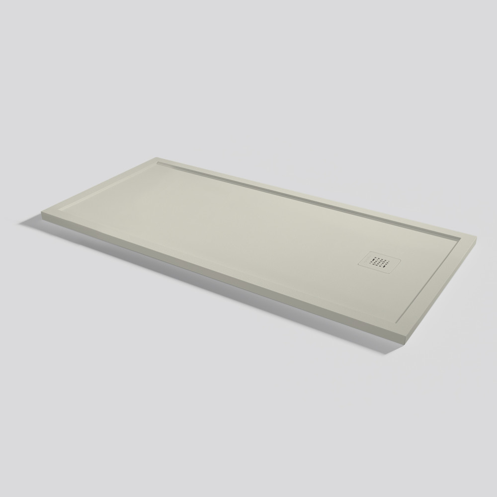 Plato de ducha Arq Zero Beige Rectangular 170x80