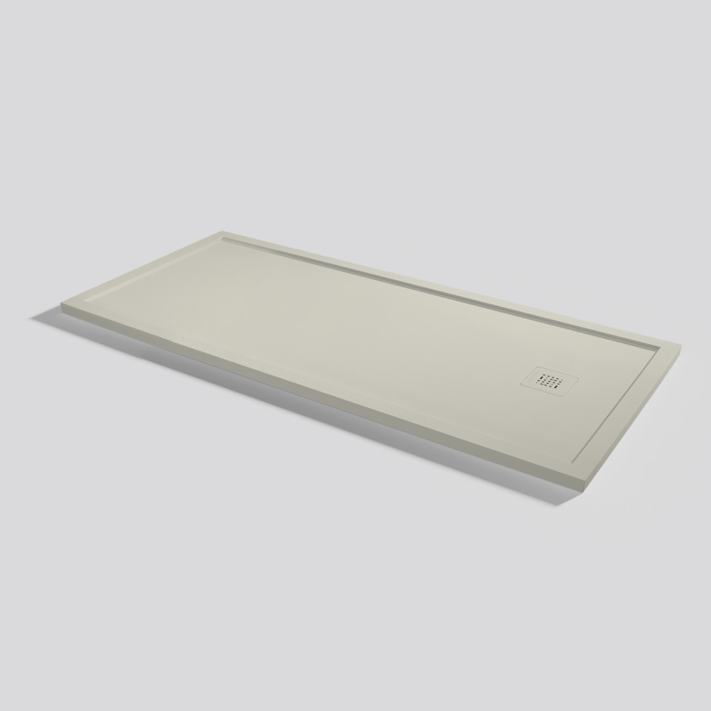 Plato de ducha Arq Zero Beige Rectangular 180x80
