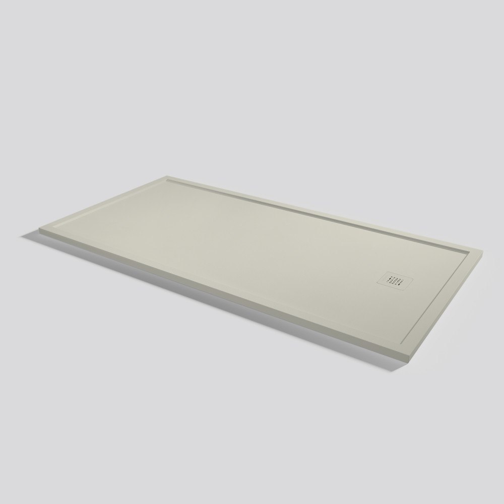 Plato de ducha Arq Zero Beige Rectangular 200x100