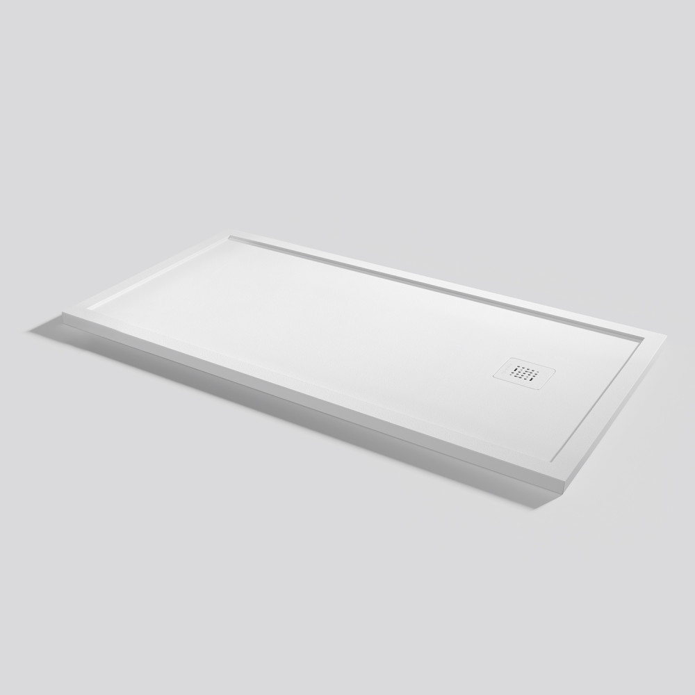 Plato de ducha Arq Zero Blanco Rectangular 160x80