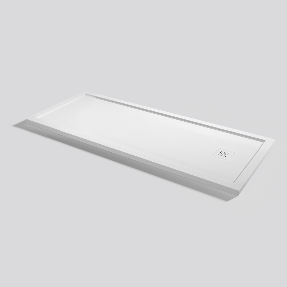 Plato de ducha Arq Zero Blanco Rectangular 170x70