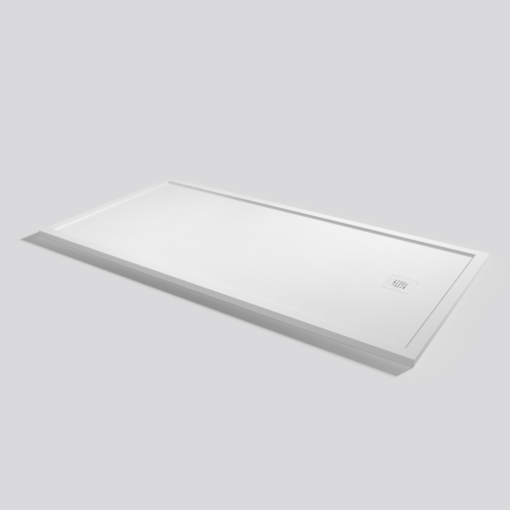 Plato de ducha Arq Zero Blanco Rectangular 200x100