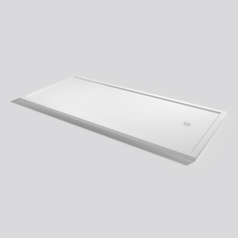 Plato de ducha Arq Zero Blanco Rectangular 200x90