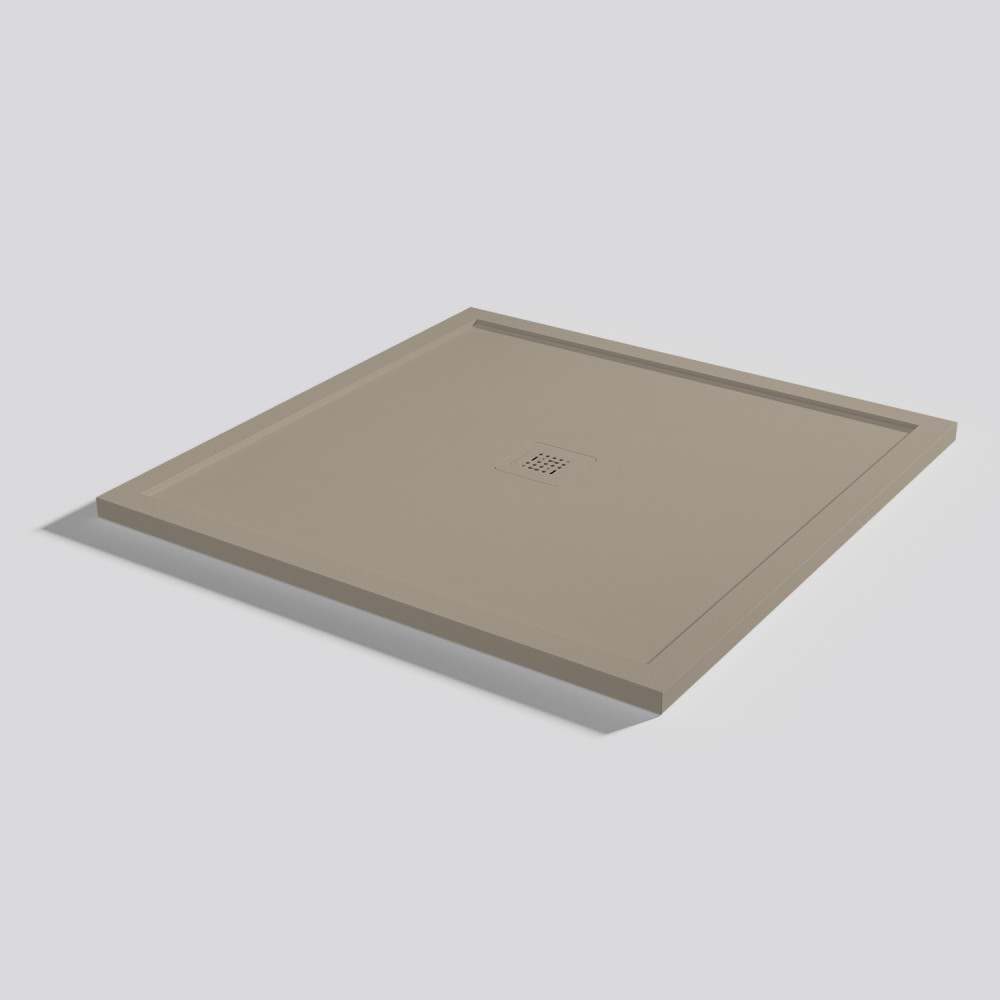 Shower tray Arq Zero Capuccino Square 100x100