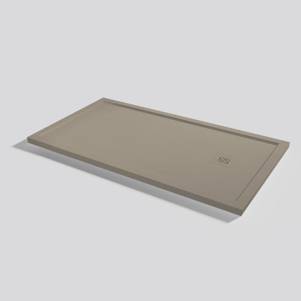 Plato de ducha Arq Zero Capuccino Rectangular 150x80