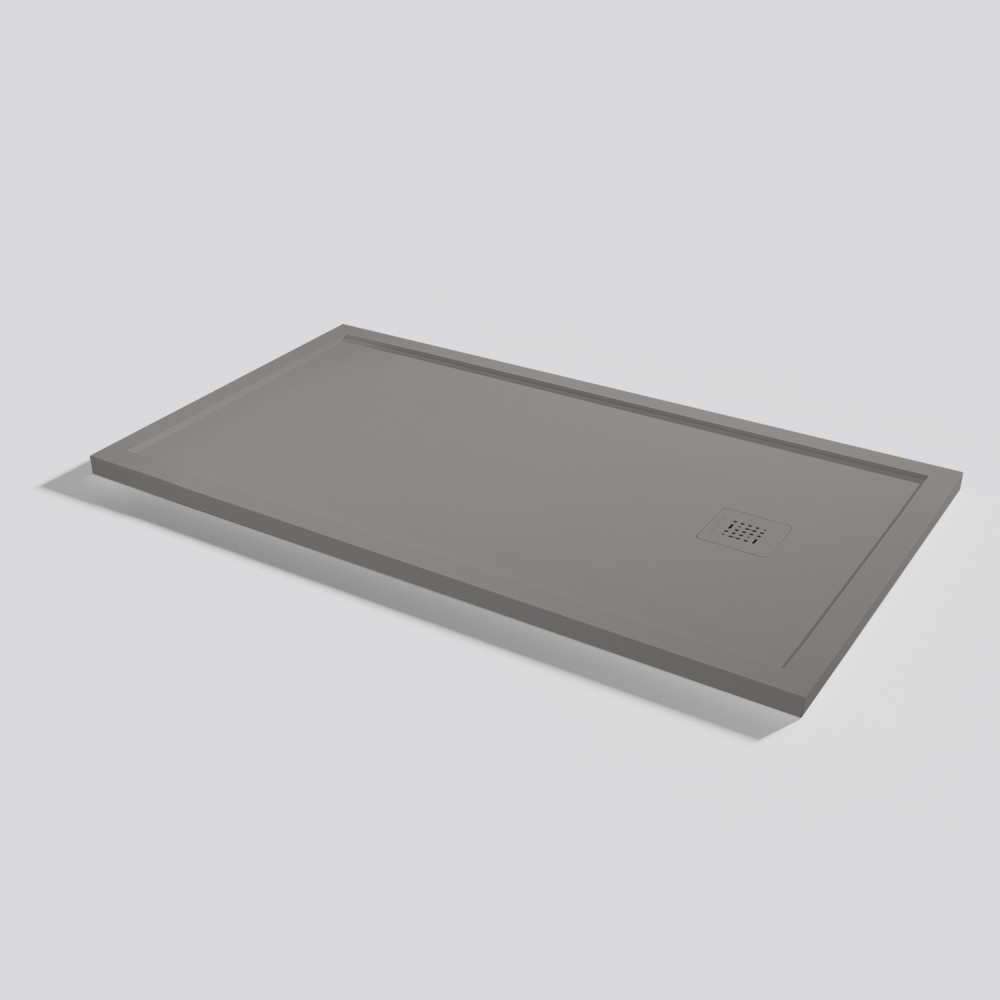 Plato de ducha Arq Zero Cemento Rectangular 150x80