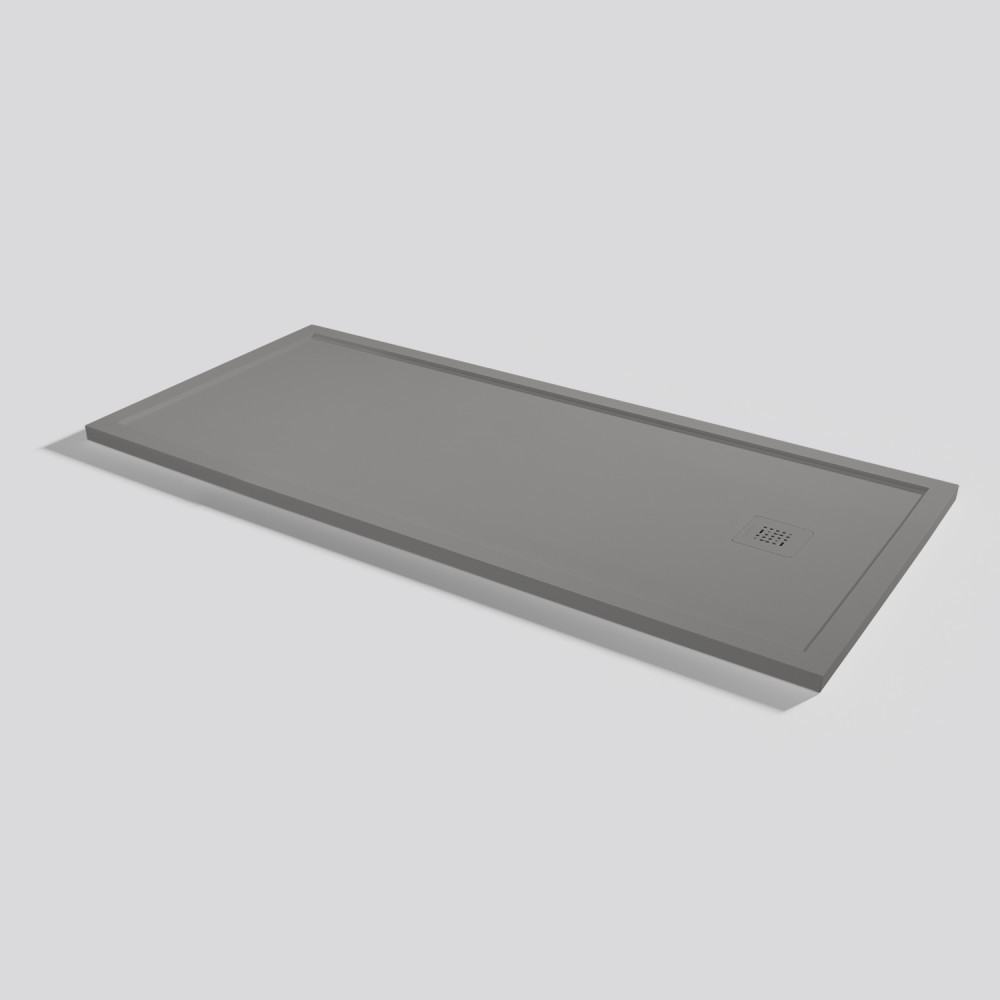 Plato de ducha Arq Zero Cemento Rectangular 180x80