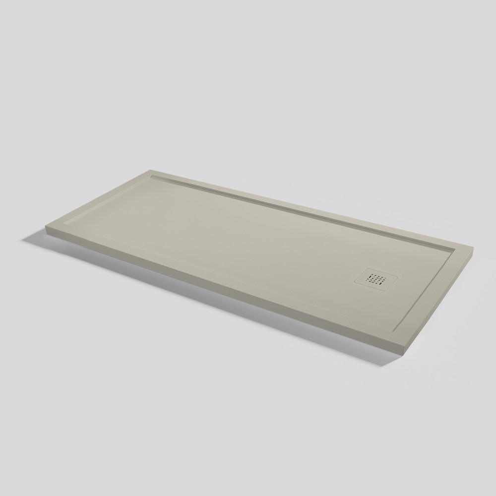 Plato de ducha Arq Zero Crema Rectangular 150x70