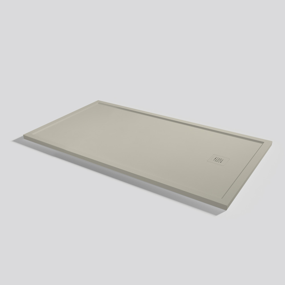 Plato de ducha Arq Zero Crema Rectangular 180x100