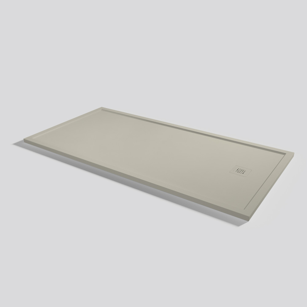 Plato de ducha Arq Zero Crema Rectangular 200x100
