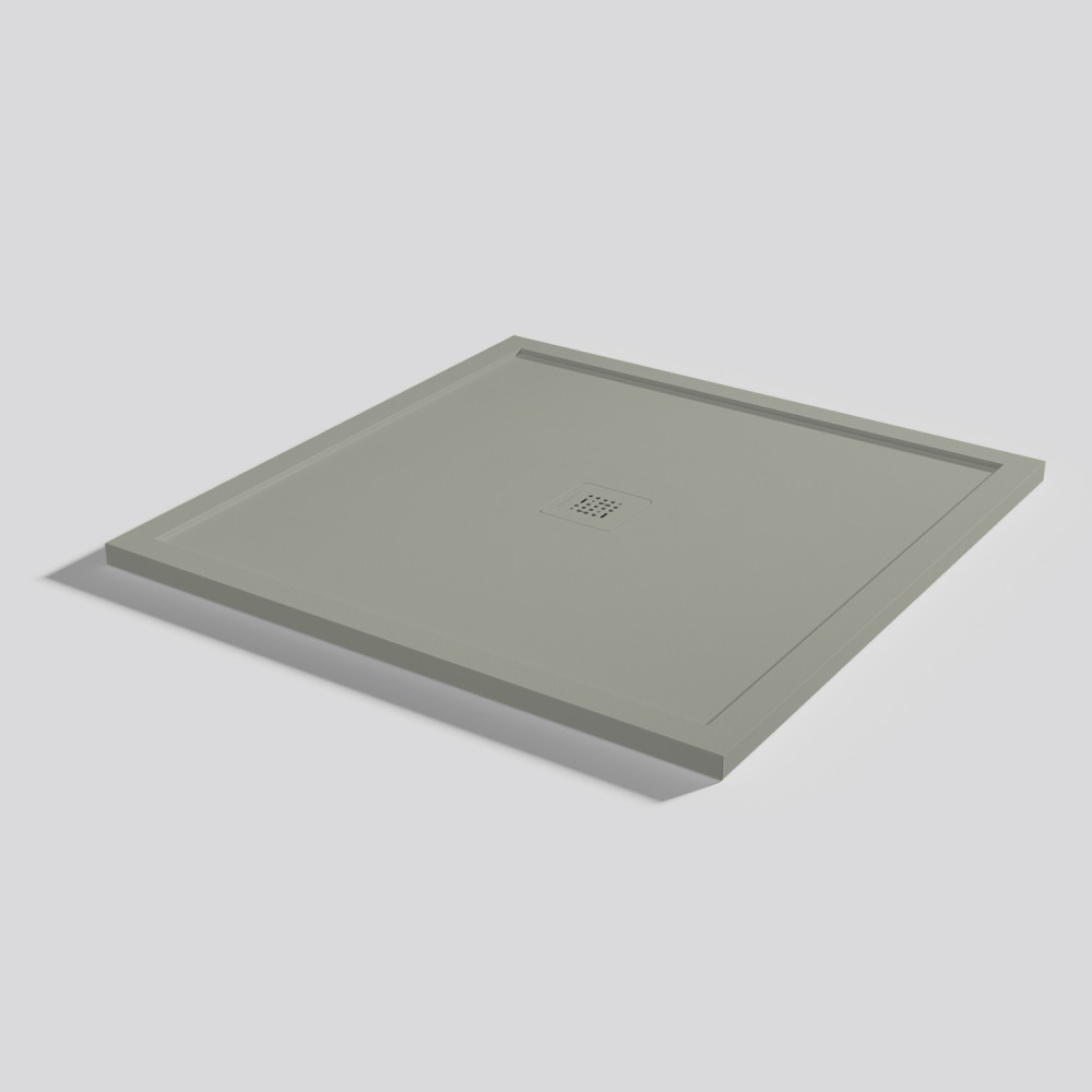 Plato de ducha Arq Zero Grey Cuadrado 100x100