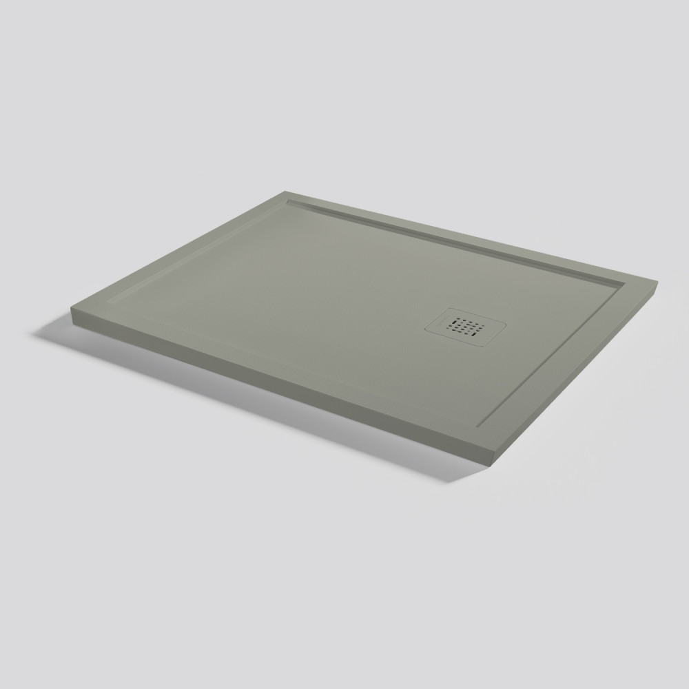Plato de ducha Arq Zero Grey Rectangular 100x80