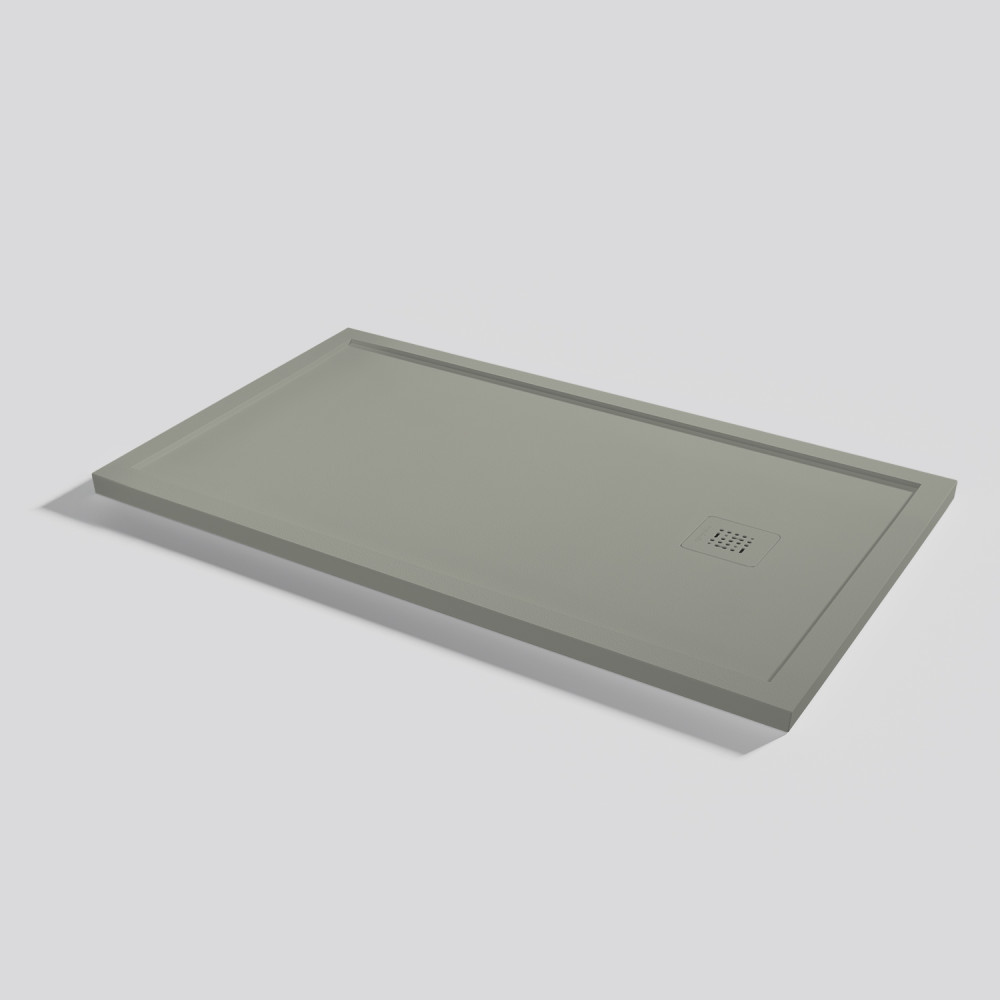 Plato de ducha Arq Zero Grey Rectangular 140x80