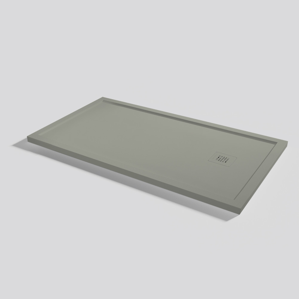Plato de ducha Arq Zero Grey Rectangular 150x80