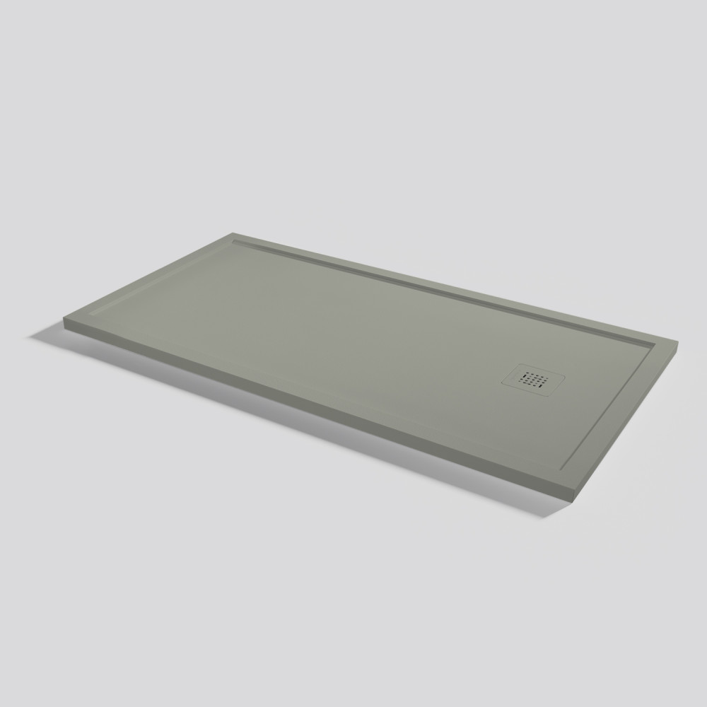 Plato de ducha Arq Zero Grey Rectangular 160x80