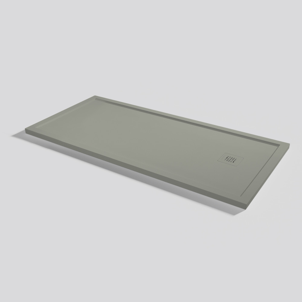Shower tray Arq Zero Grey Rectangular 170x80