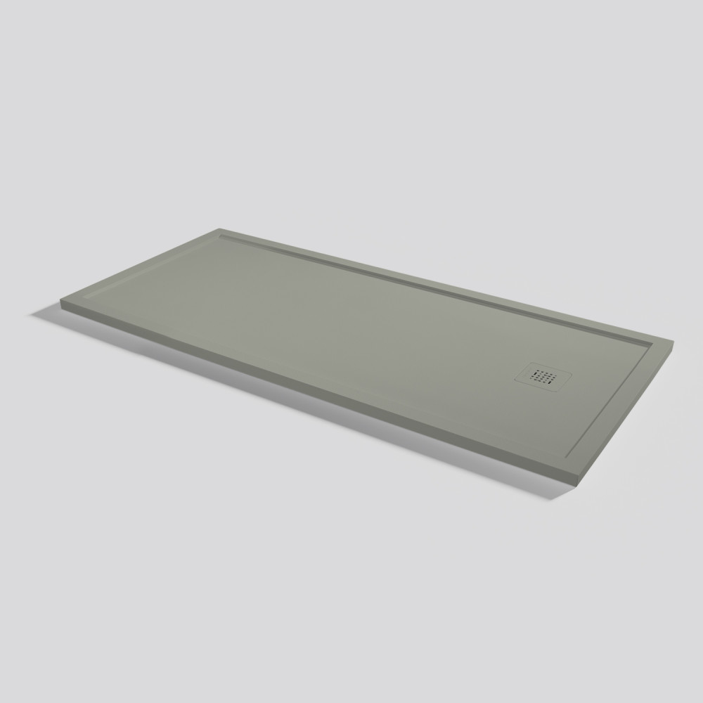 Shower tray Arq Zero Grey Rectangular 180x80