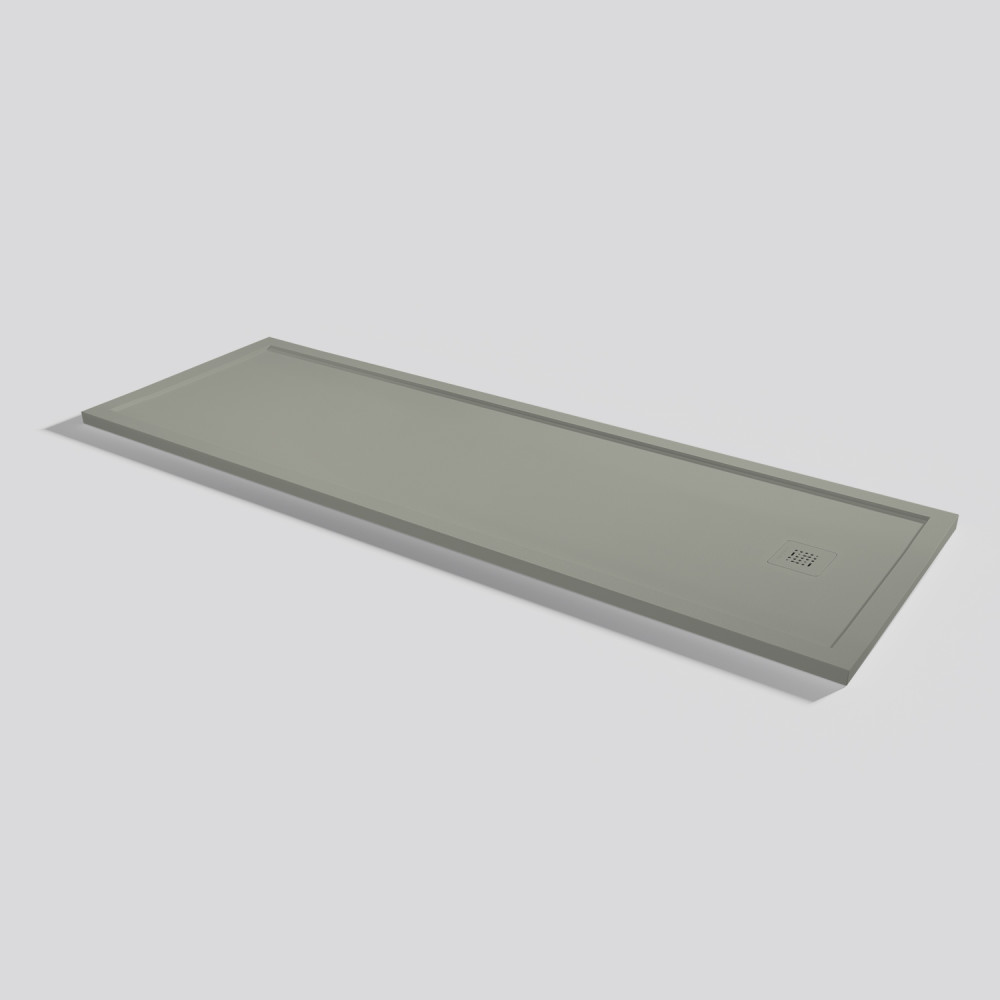 Shower tray Arq Zero Grey Rectangular 200x70