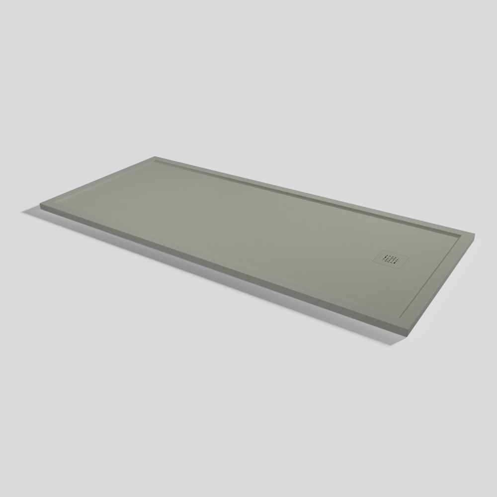 Shower tray Arq Zero Grey Rectangular 200x90