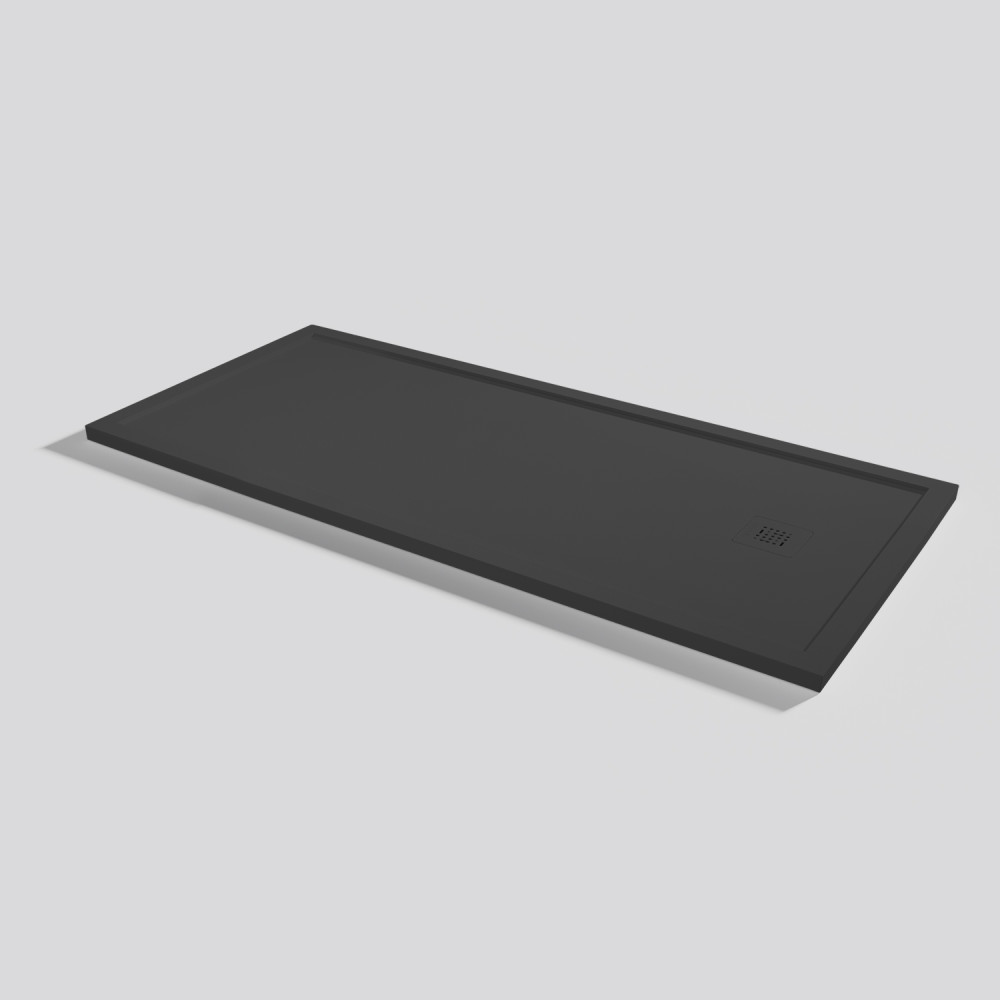 Shower tray Arq Zero Ink Rectangular 180x80