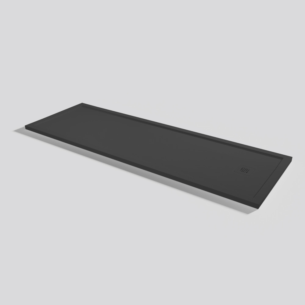 Shower tray Arq Zero Ink Rectangular 200x70