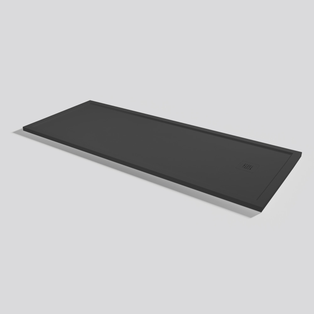 Shower tray Arq Zero Ink Rectangular 200x80