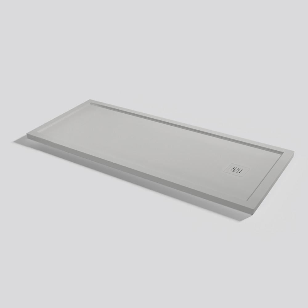 Plato de ducha Arq Zero Marfil Rectangular 160x70